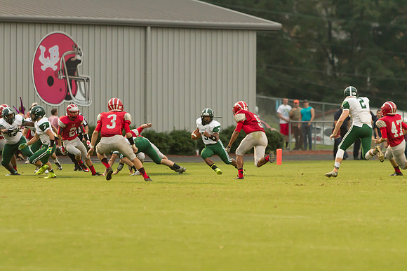 Daryl Manns short return of kickoff