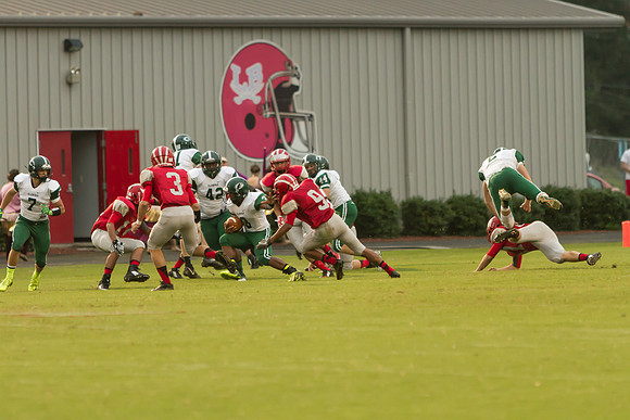 Daryl Manns short return of kickoff
