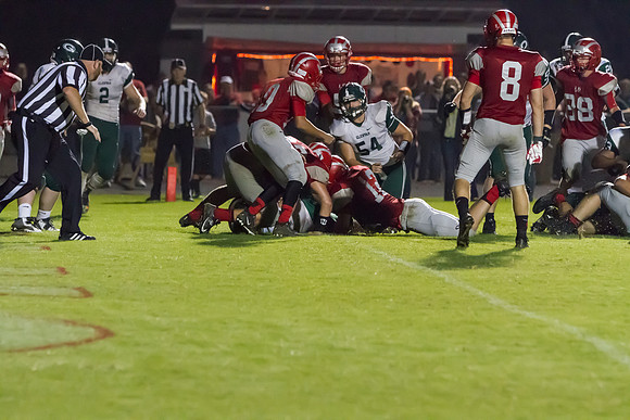 William Smith bulls his way to a touchdown.