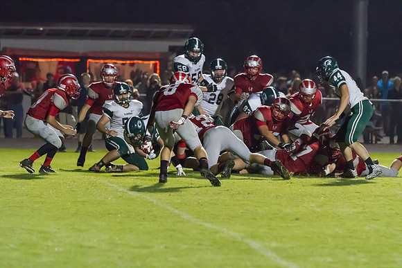 William Smith bulls his way to a touchdown.