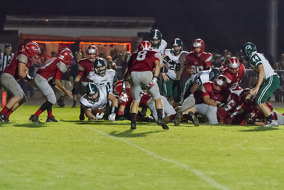 William Smith bulls his way to a touchdown.