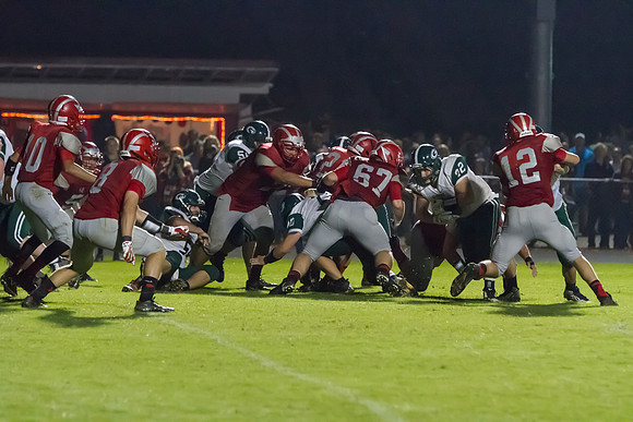 William Smith bulls his way to a touchdown.