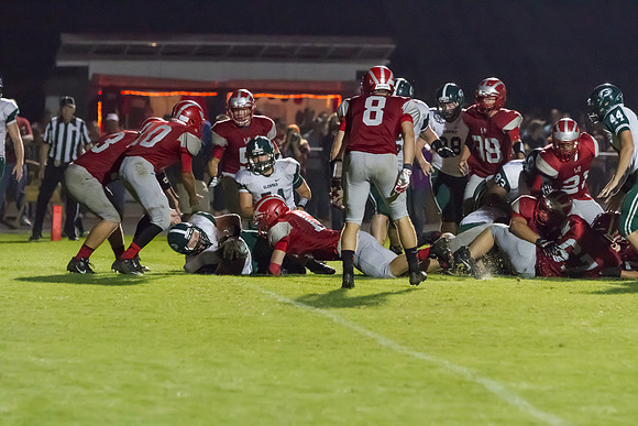 William Smith bulls his way to a touchdown.