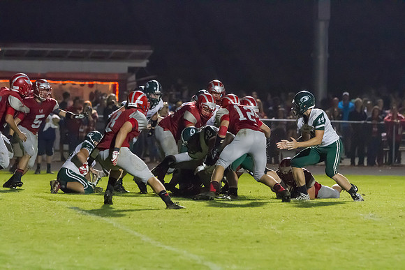 William Smith bulls his way to a touchdown.